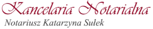 Notariusz Katarzyna Sułek Kancelaria notarialna logo